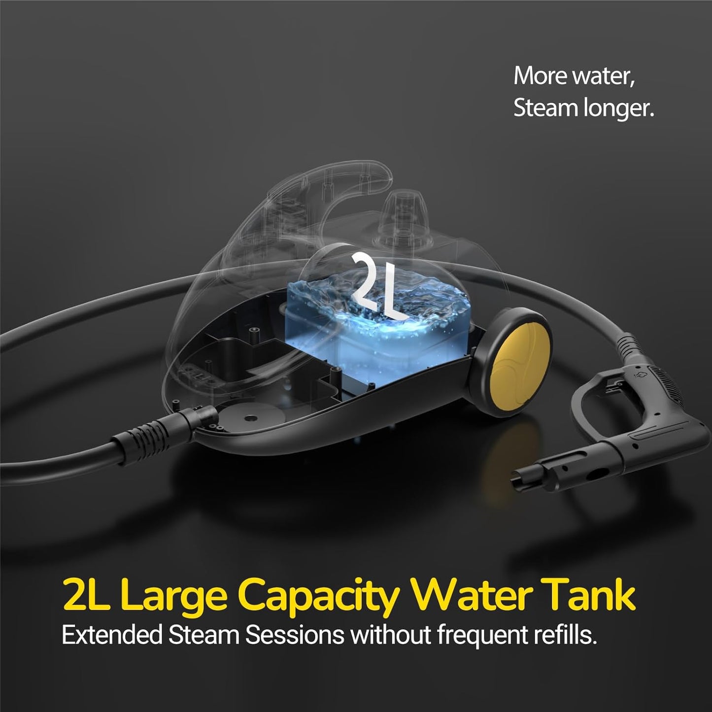 Steam Cleaner with 28-in-1 powerful, deep cleaning for home, floor, car, tiles, grout