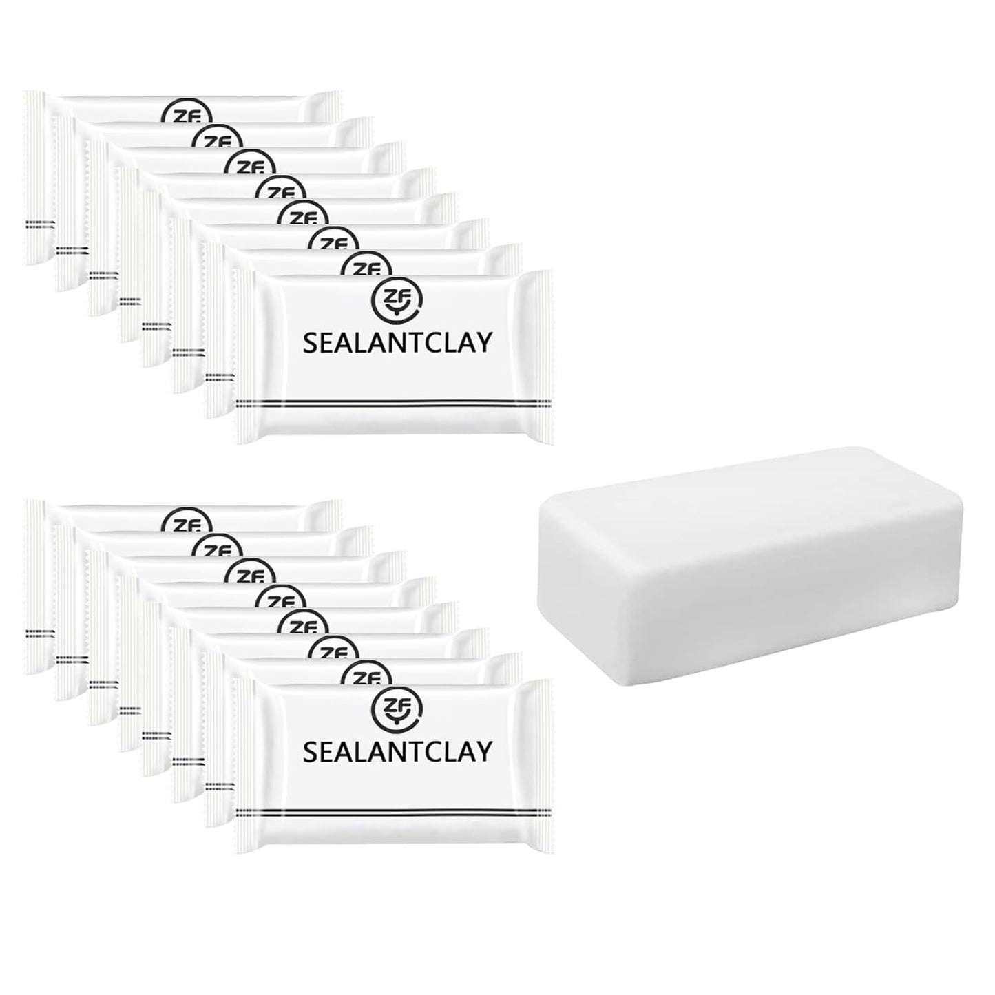 20-Pack Premium Waterproof Wall Repair Sealing Clay Duct Seal Ideal for Wall Hole Repair, Air