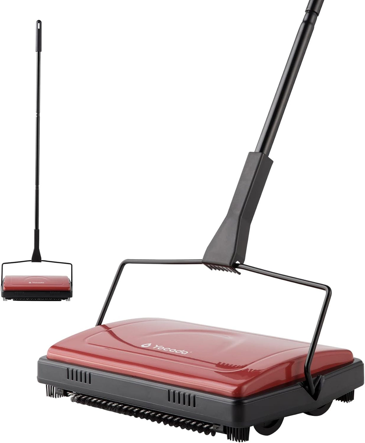 Yocada Carpet Sweeper Cleaner for Home Office Low Carpets Rugs Undercoat Carpets Pet Hair Dust