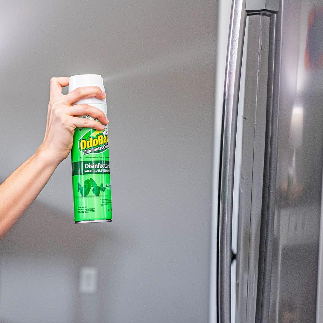 OdoBan Ready-to-Use 360-Degree Continuous Spray Disinfectant & Harsh Aroma Eliminator, Fabric and