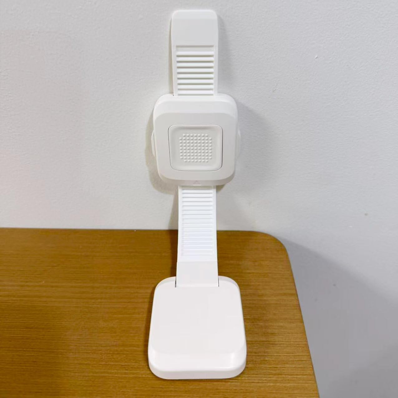 Upgraded No Drill Adhesive Furniture Anchor, Adjustable Anti Tip Furniture Wall Straps for Baby