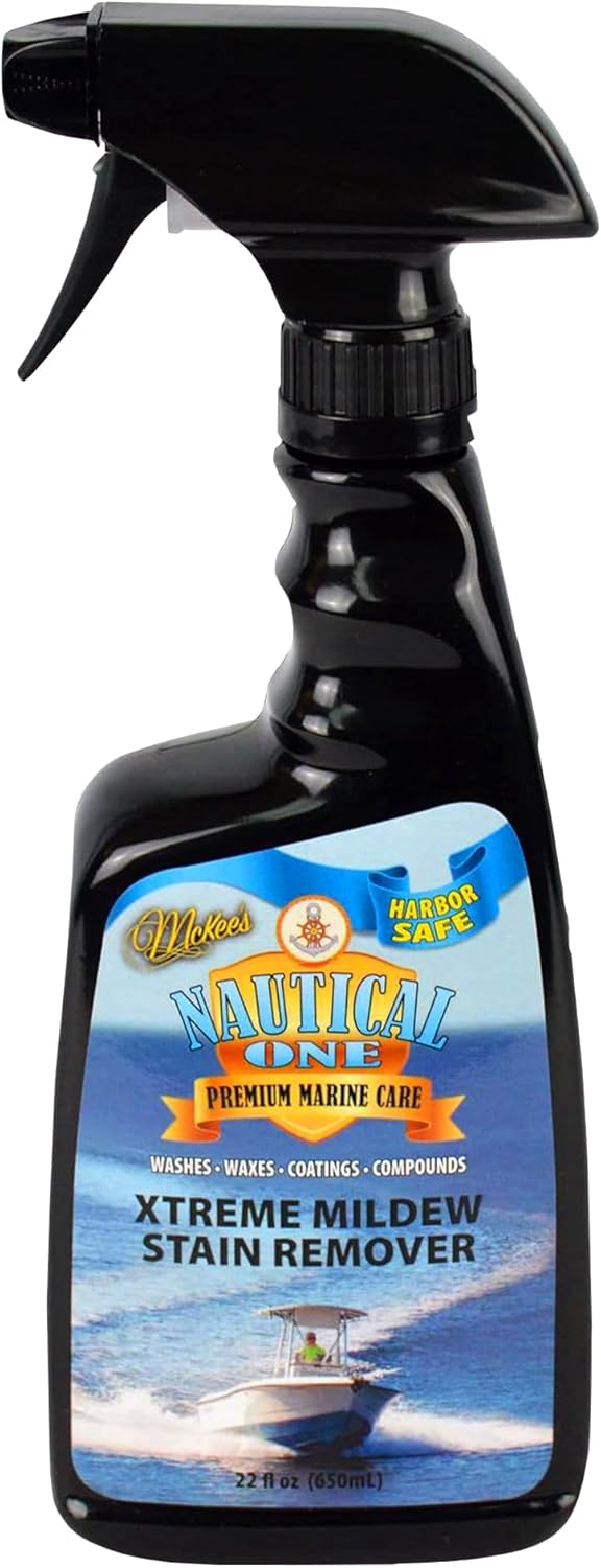 Nautical One - Xtreme Mildew Stain Remover | Powerful Marine Mold and Mildew Stain Remover