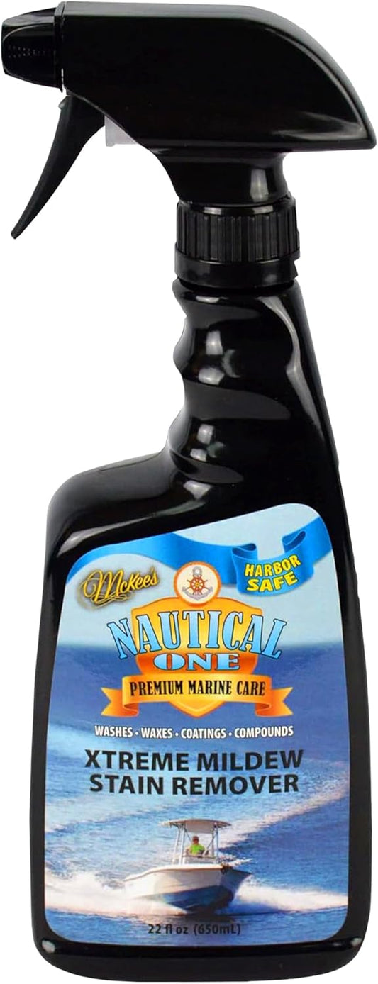 Nautical One - Xtreme Mildew Stain Remover | Powerful Marine Mold and Mildew Stain Remover