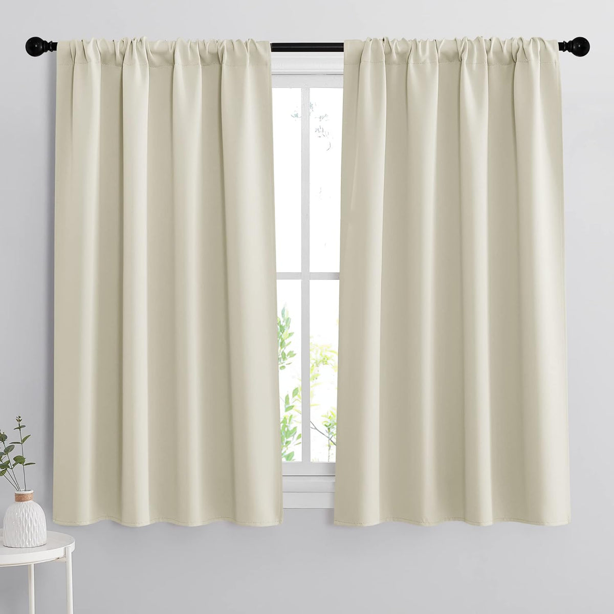 RYB HOME Blackout Curtains for Living Room Thermal Insulated Privacy Solar Drapes for Kids Bedroom