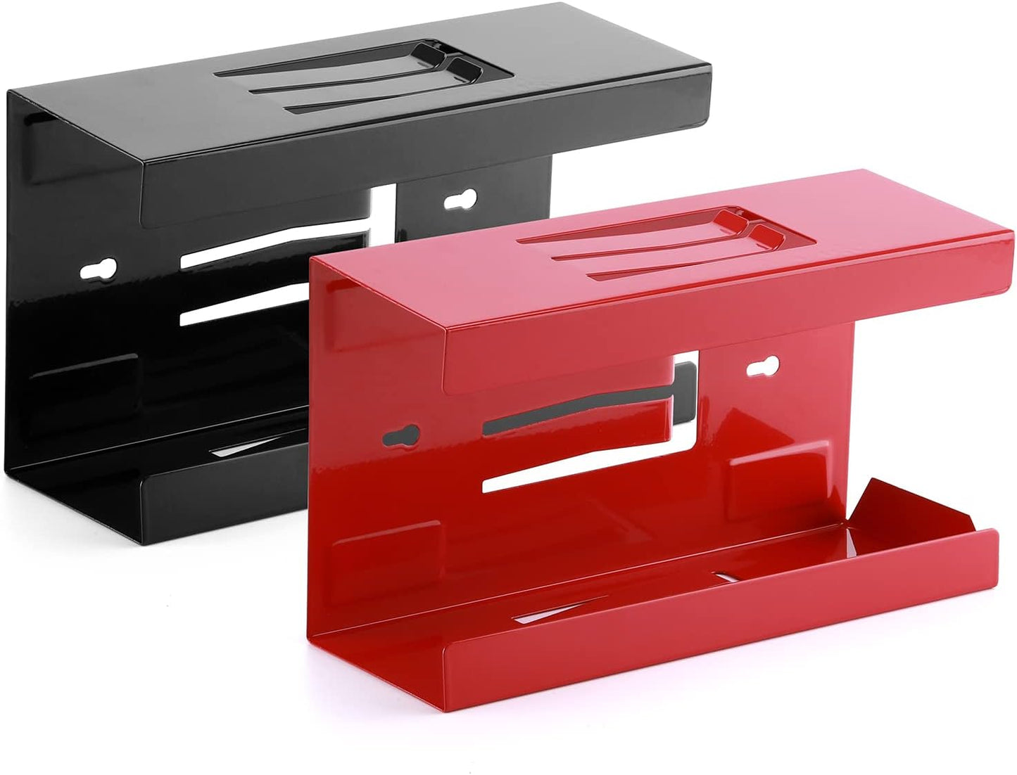 AIRTOON 2PCS Magnetic Glove Dispenser, Disposable Gloves Box Holder, Glove Holder for Wall Mount