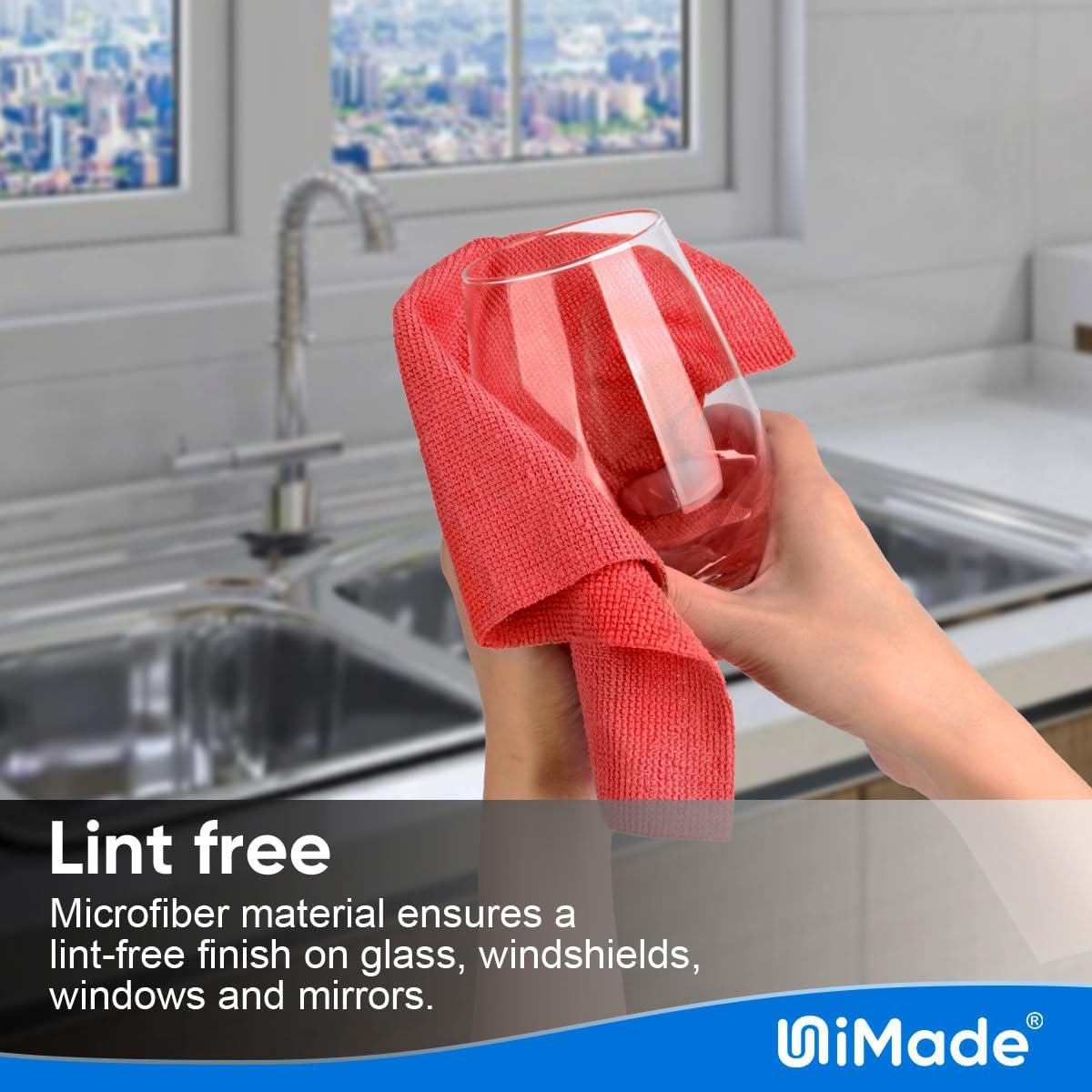 Shop Towel Rag, 200 Pack Reusable Rags Bulk Microfiber Cleaning Cloth Lint Free Towels for Car