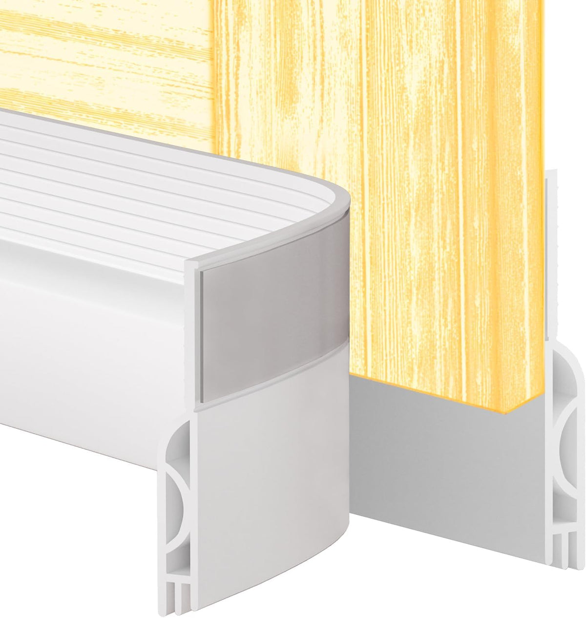 Door Draft Stopper,Door Sweep for Bottom of Door,Weather Stripping Door Seal Draft Guard Blocker