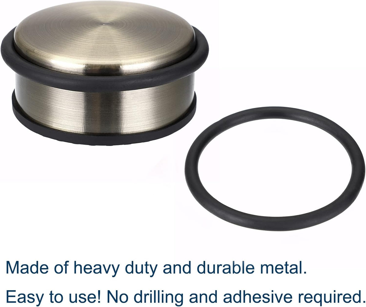 Sumnacon Heavy Duty Floor Door Stopper No Drill, Durability Stainless Steel Door Stops with