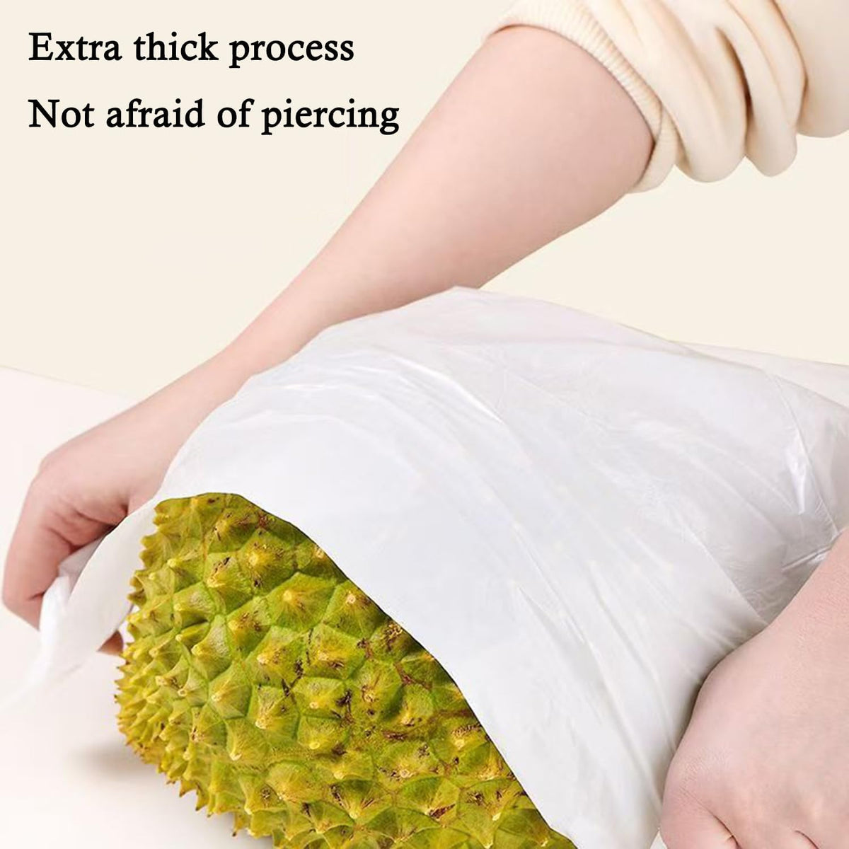 Ultra Thick Heavy Duty Plastic 16-18 Gallon Drawstring Trash Bags White Leak Proof Large Garbage