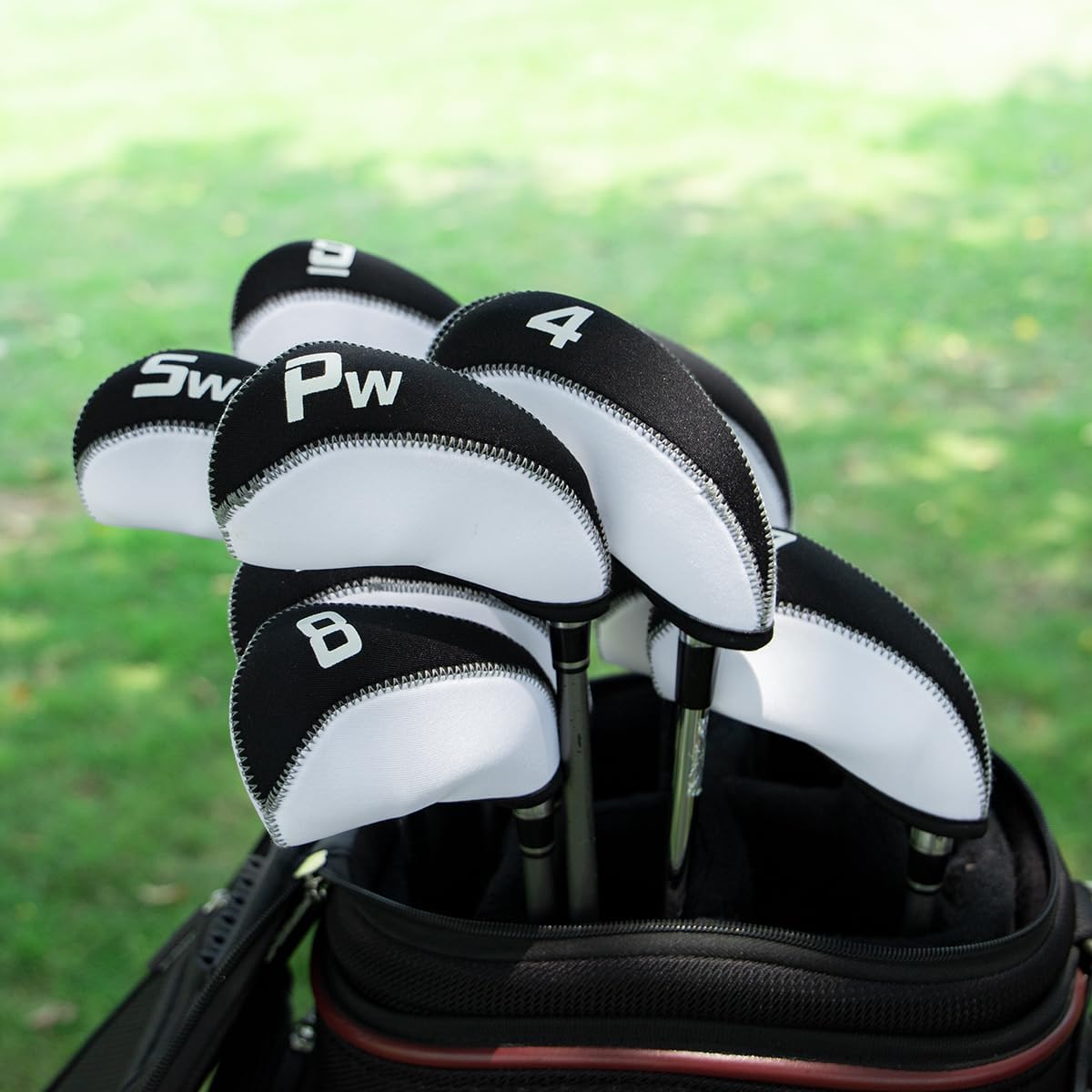 Golf Iron Covers for Golf Clubs Neoprene Golf Iron Cover Set 11pcs/10pcs Golf Iron Headcovers Golf