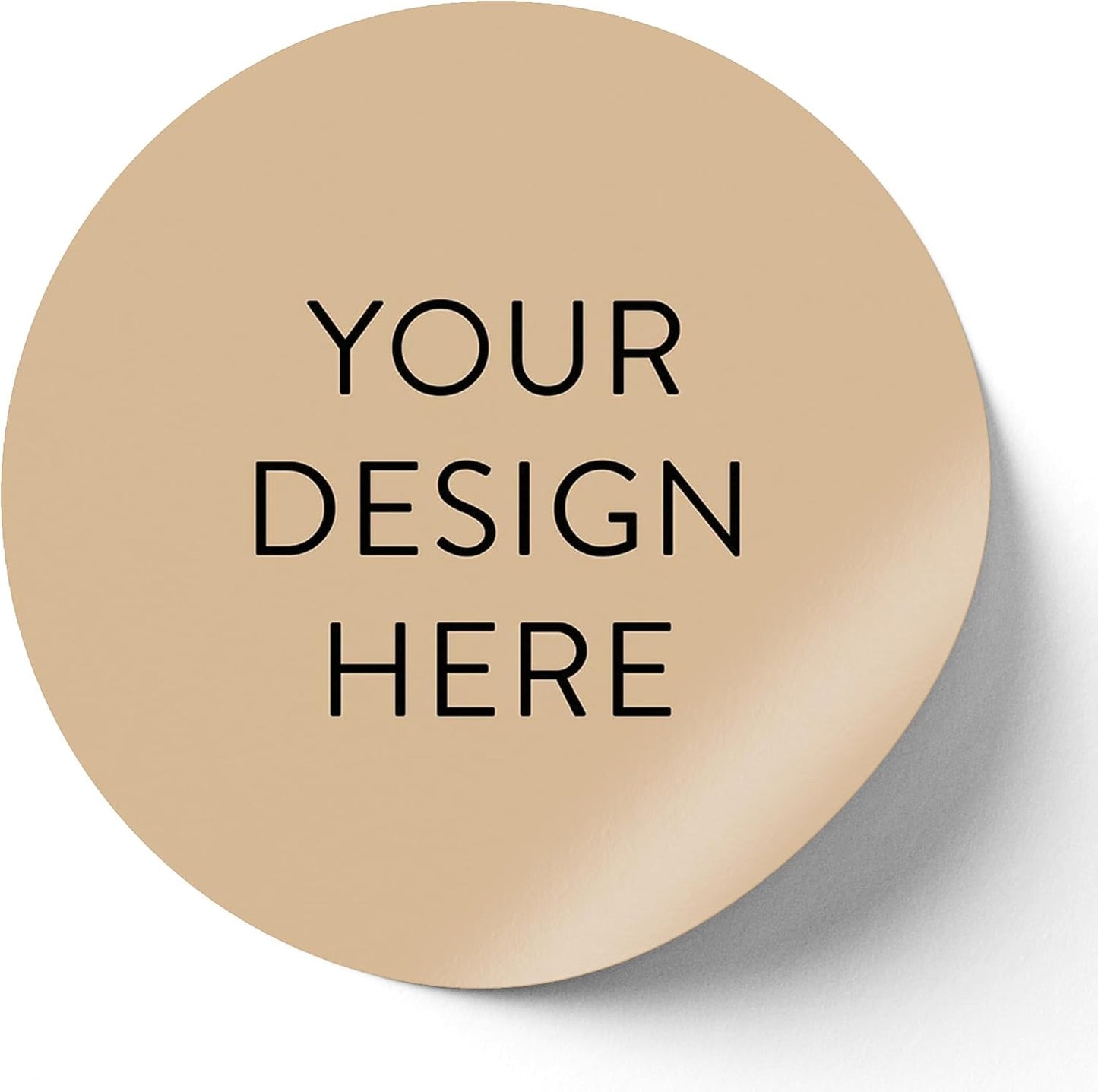 100 Custom Vinyl Stickers - Upload Your own Image, Text, Design, Logo - Personalized Logo Labels