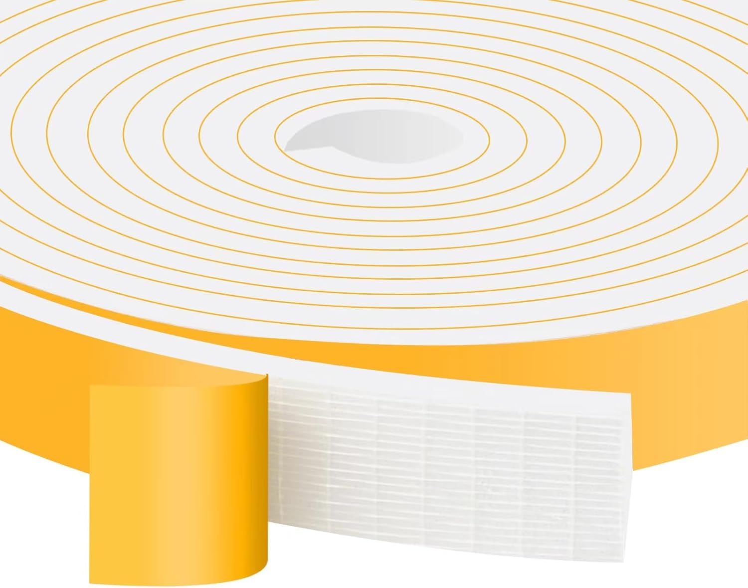 High Density Foam Weather Stripping Door Seal Strip Insulation Tape Roll for Insulating Door Frame