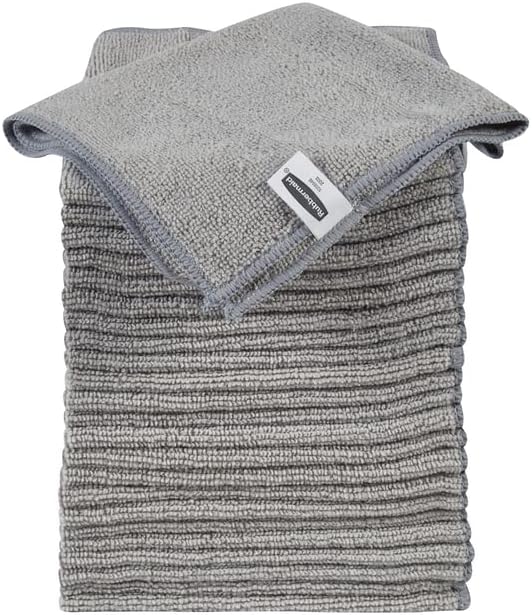 Rubbermaid Microfiber Cloth Towels 24 Pack 14"x14" Non-Scratch Reusable/Washable for