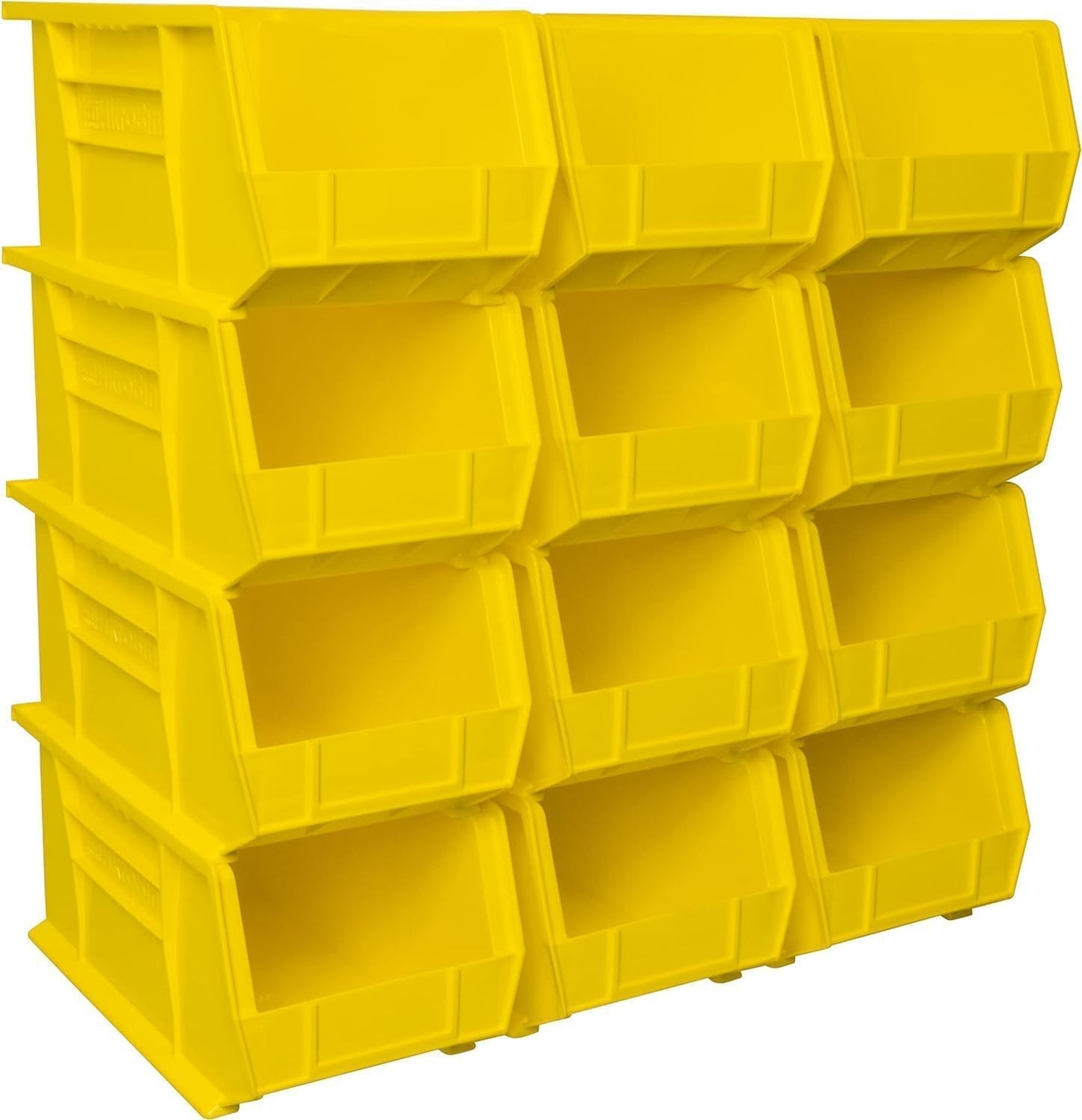 Akro-Mils 30240 AkroBins Plastic Storage Bins, Space-Saving Stackable Bins for Garage, Pantry