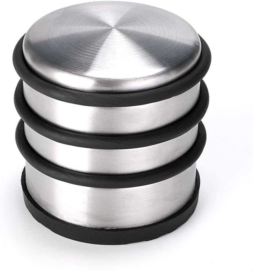 Sumnacon Heavy Duty Floor Door Stopper No Drill, Durability Stainless Steel Door Stops with