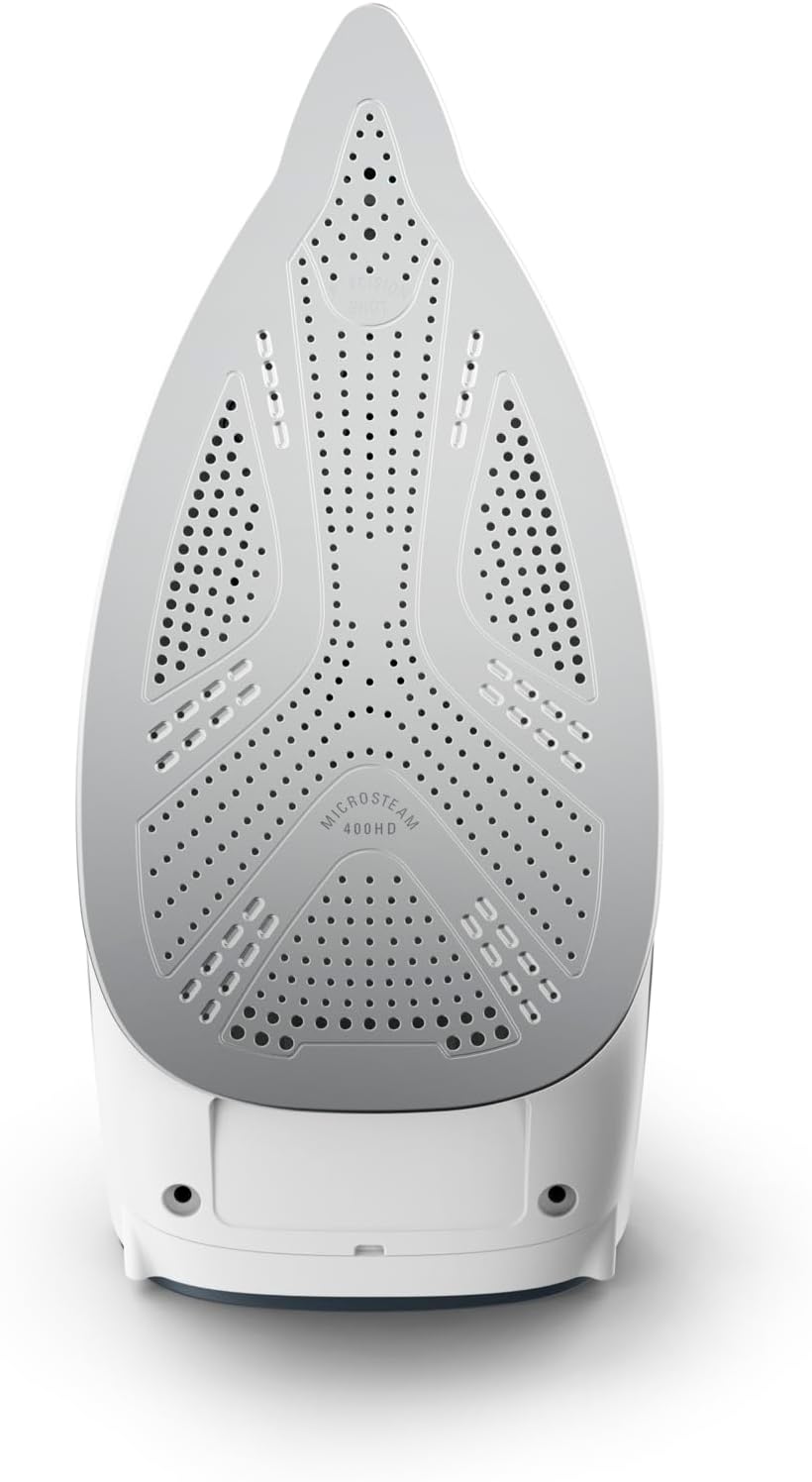 Rowenta Iron Steamer for Clothes, Focus Stainless Steel Soleplate, 400 Microsteam Holes, Powerful