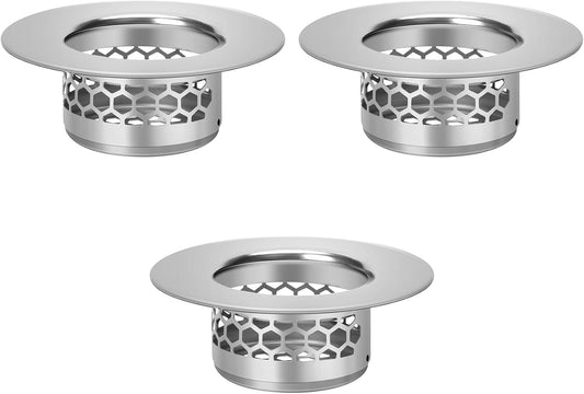 Bathroom Sink Strainer, Bathtub Lavatory Sink Drain Strainer Hair Catcher for Laundry, Mop Pool