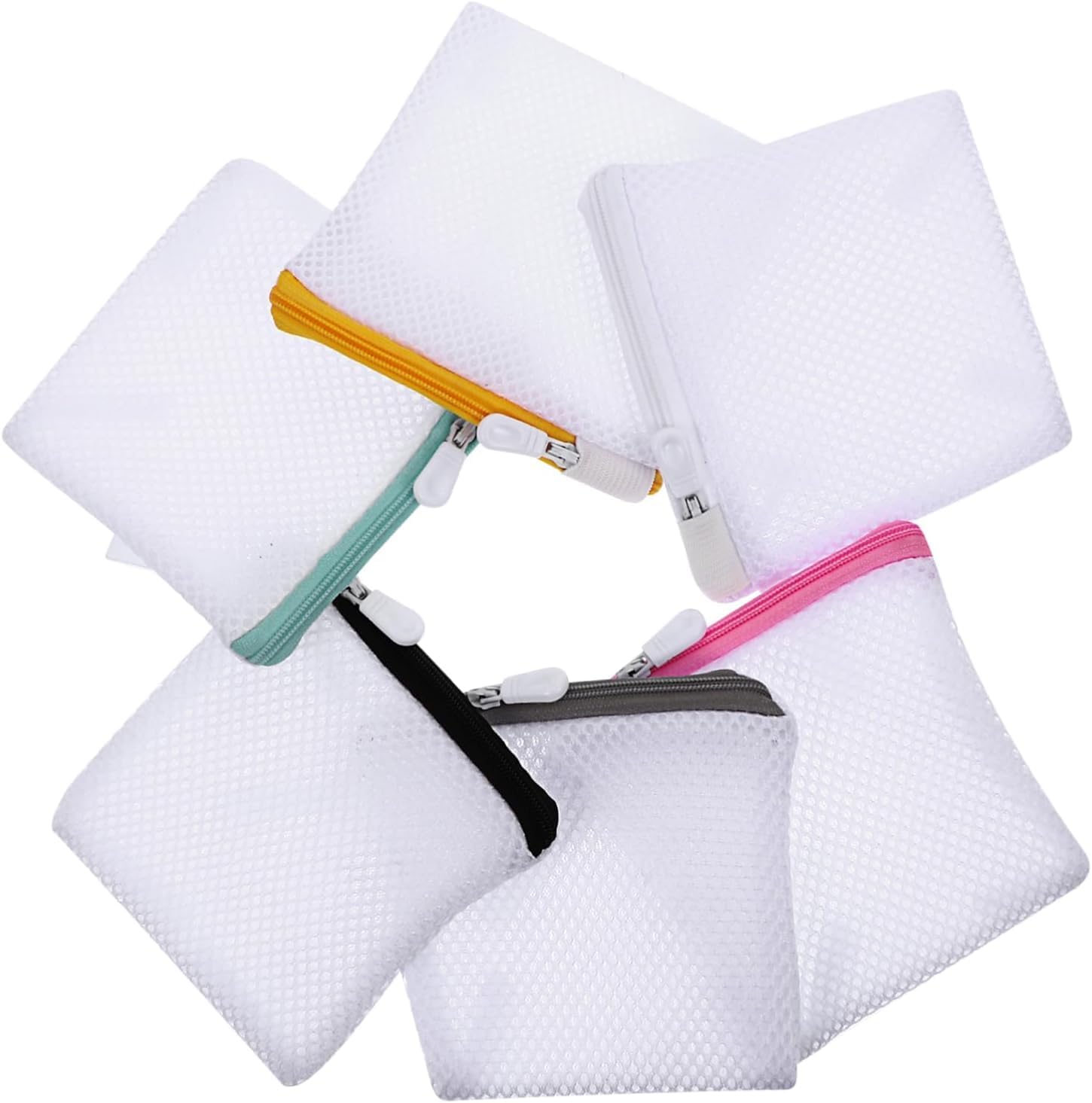6pcs Laundry Bag Mesh Wash Bag Mini Washing Machine Underwear Washing Bag Wash Bags Protecting