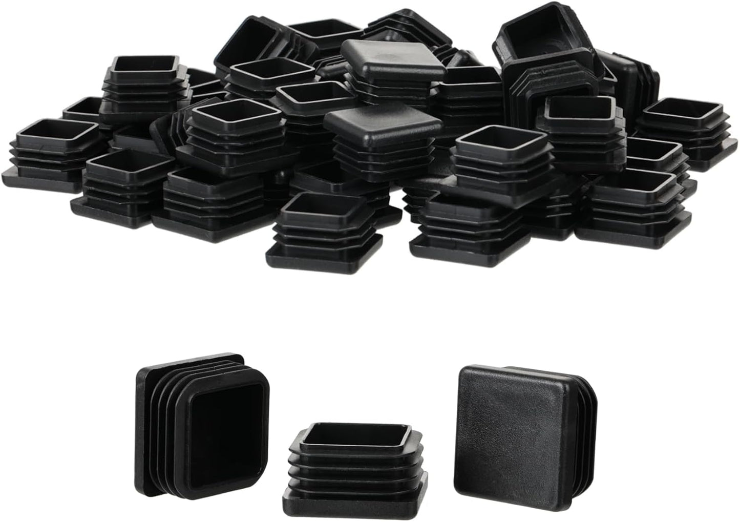 Furnigear Plastic Plugs Tubing End Cap Chair End Caps Outside Bottom Tubing Caps Square Furniture