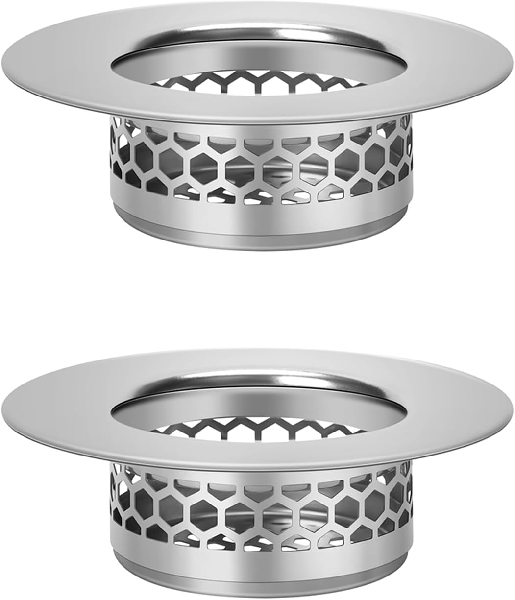 Hair Catcher Shower Drain Bathtub Lavatory Sink Drain Strainer for Laundry, Mop Pool, Utility
