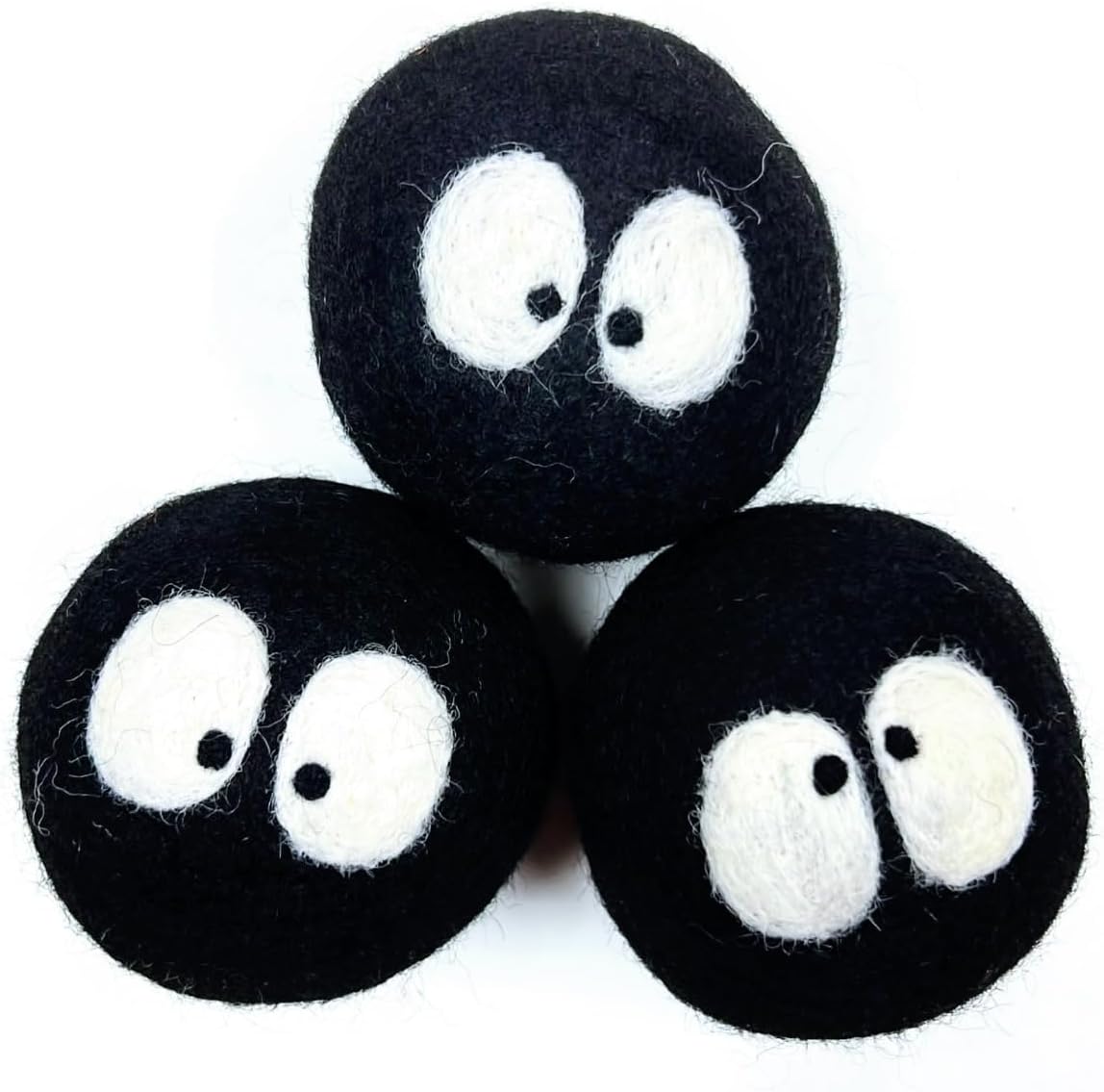 Friendsheep Wool Dryer Balls, Organic Reusable Fabric Softener Alternative for Laundry, Handmade