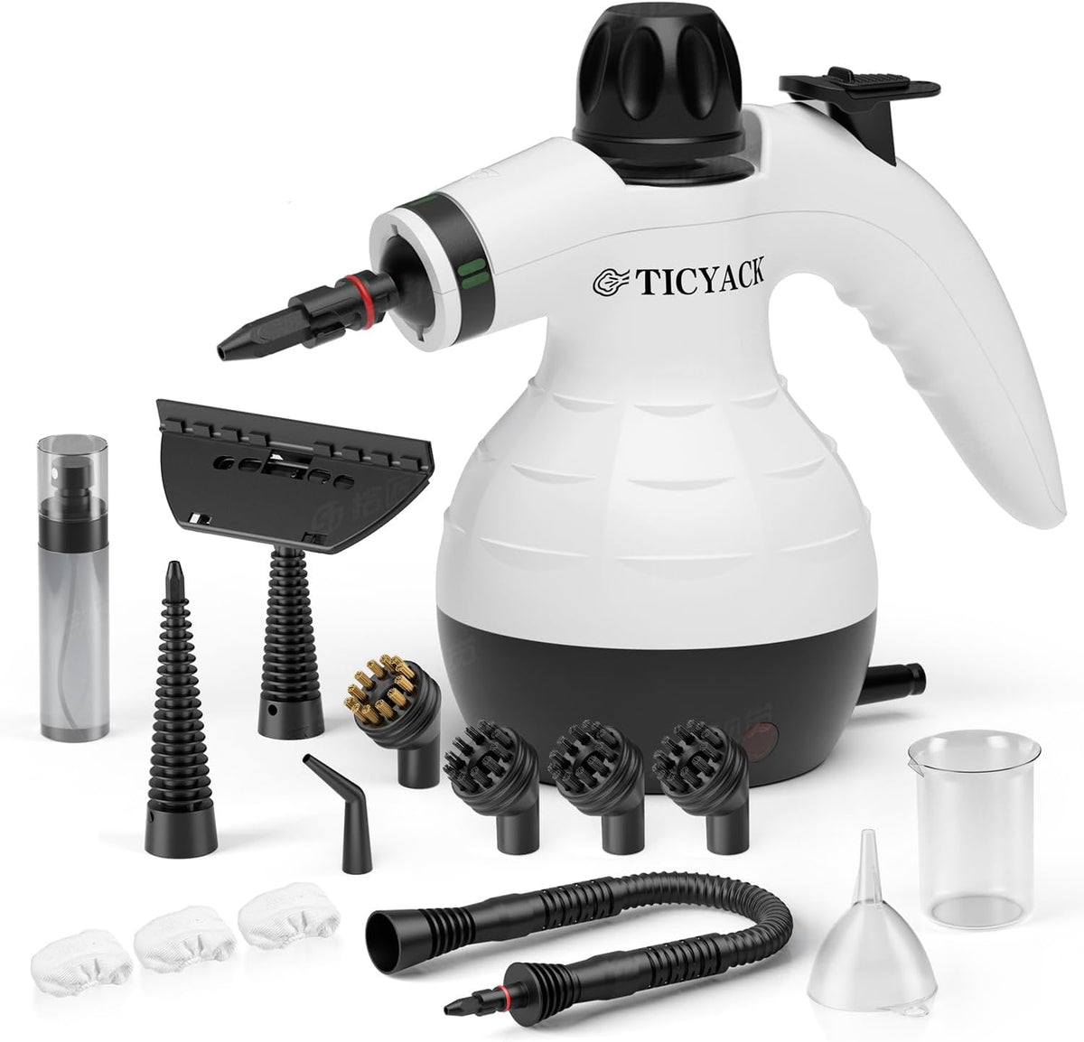 Steam Cleaner, Handheld Steam Cleaner for Home, 16-Piece Steam Cleaner Kit with Automatic Steam