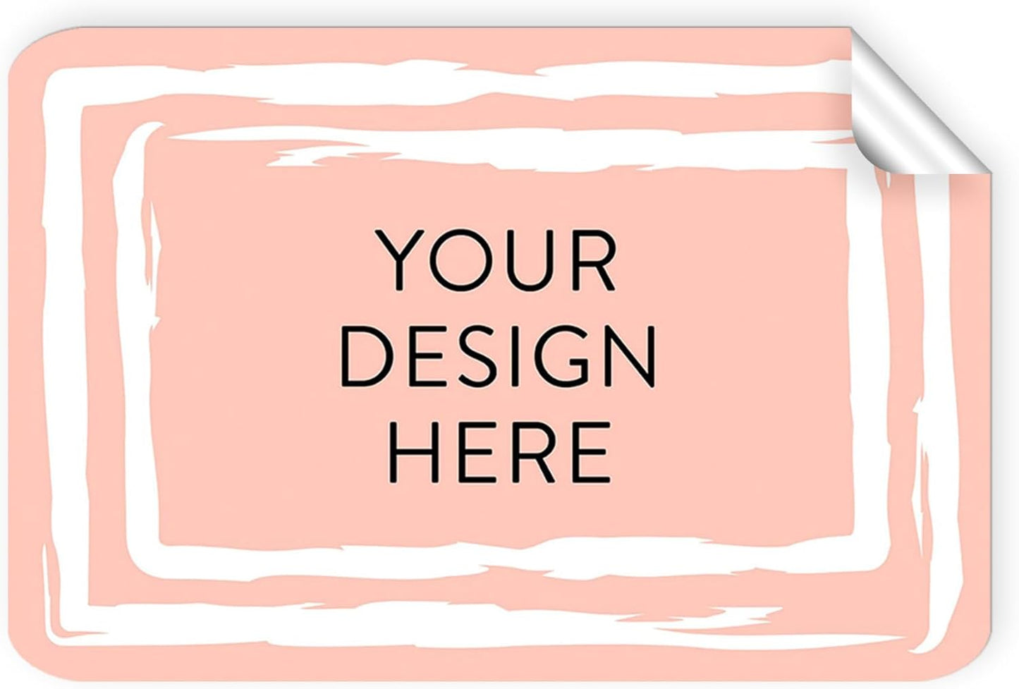100 Custom Vinyl Stickers - Upload Your own Image, Text, Design, Logo - Personalized Logo Labels