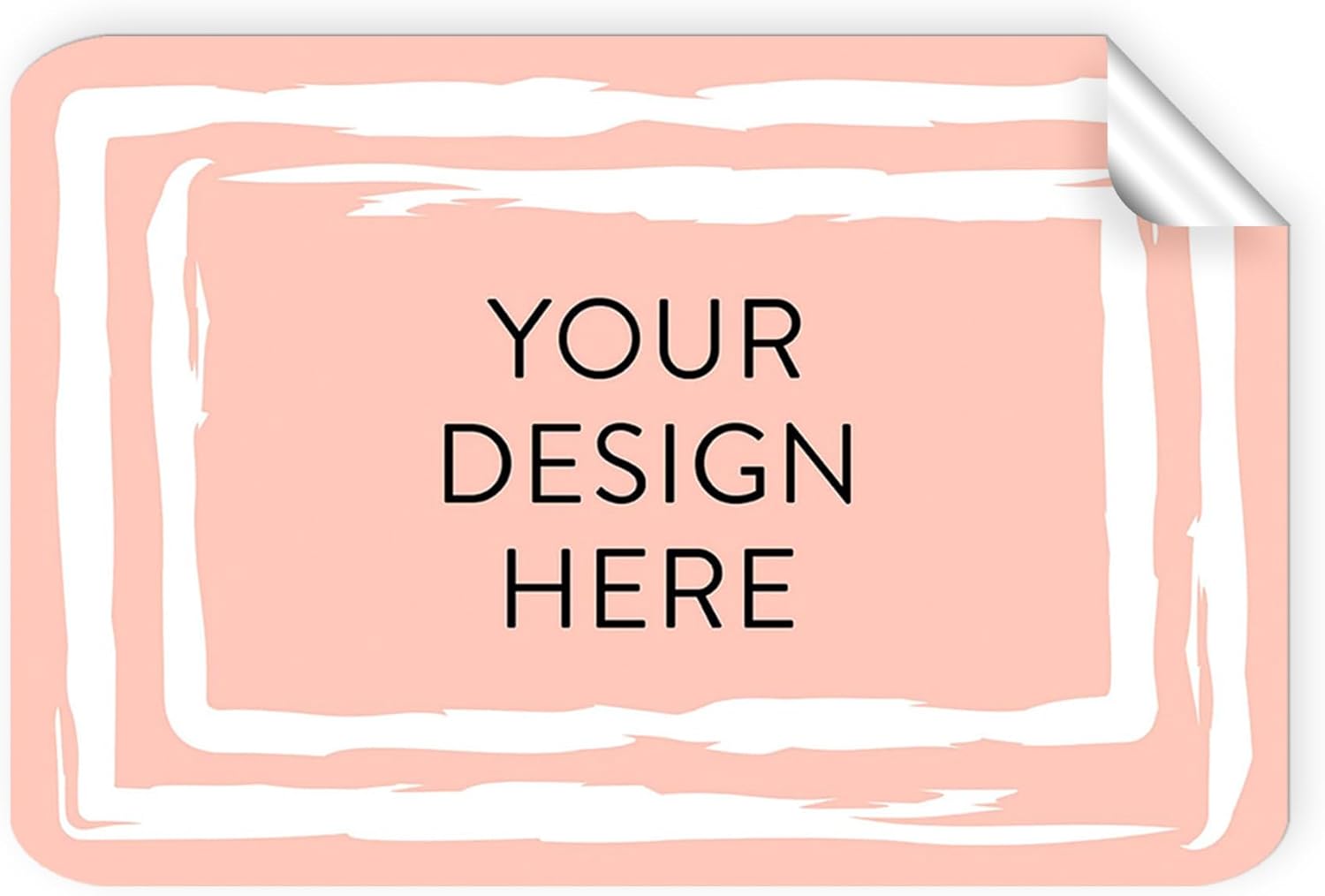 100 Custom Vinyl Stickers - Upload Your own Image, Text, Design, Logo - Personalized Logo Labels