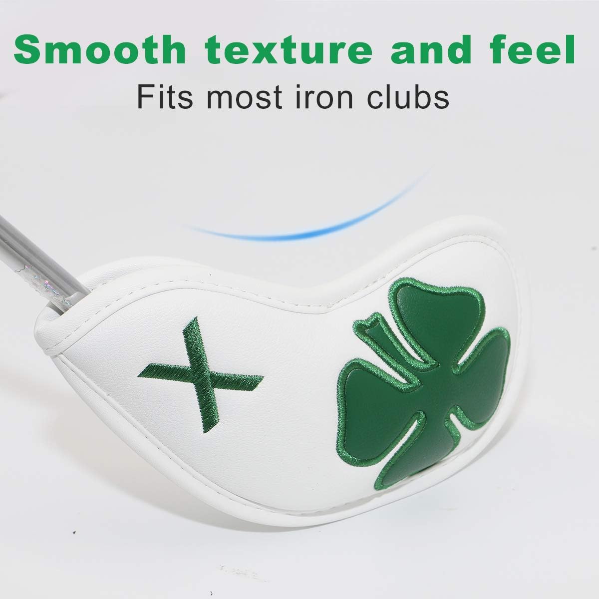 Golf Iron Covers Golf Iron Head Covers Leather Golf Iron Covers for Golf Clubs 10pcs Golf Iron
