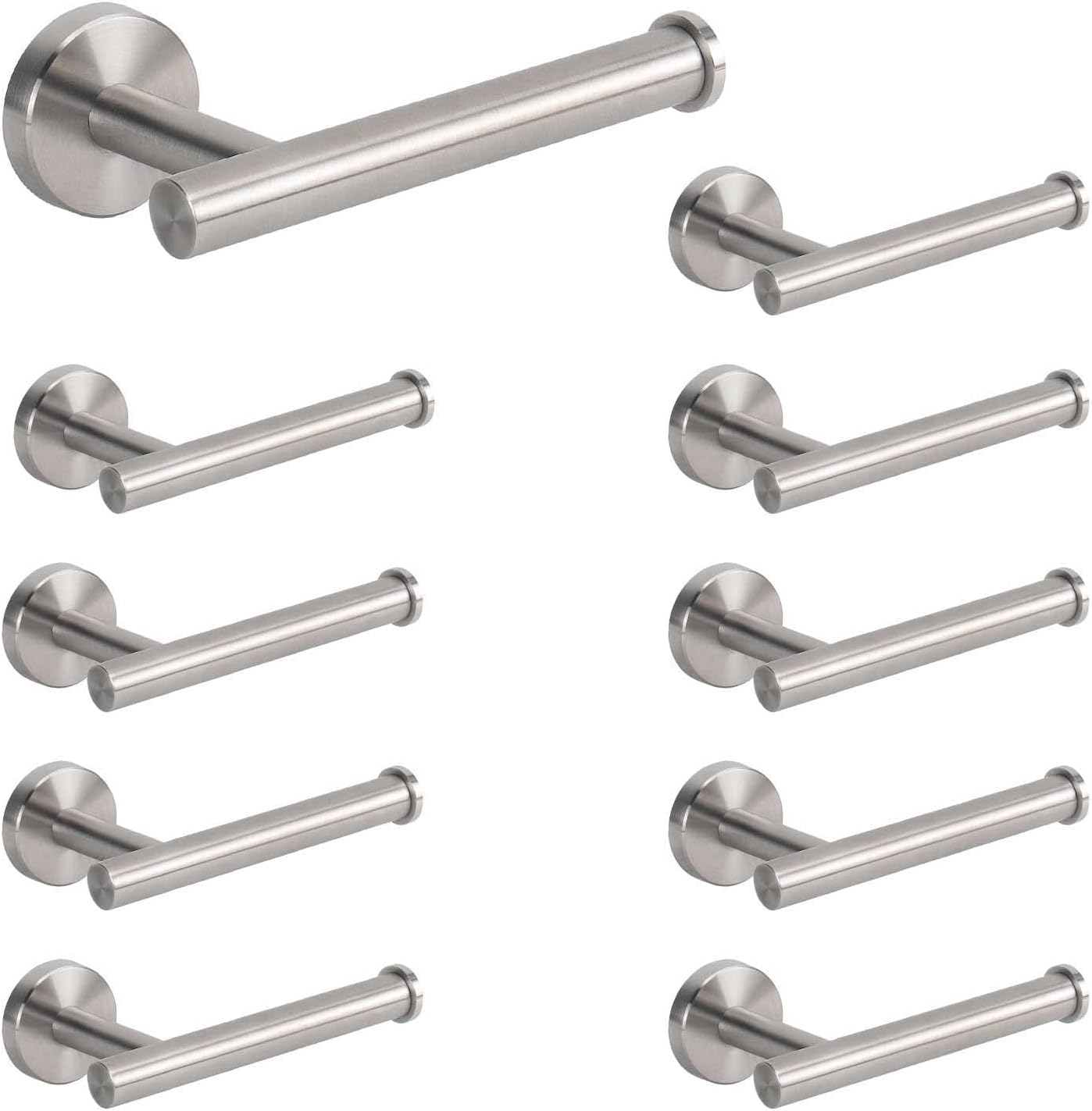 NearMoon Bathroom Toilet Paper Holder, Premium SUS304 Stainless Steel Rustproof Wall Mounted Toilet