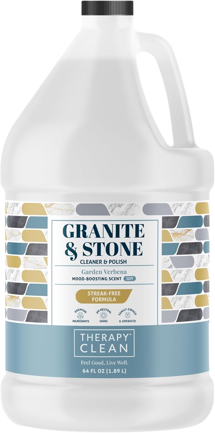 Therapy Granite Countertop Cleaner Refill 64 oz, Marble, Granite Polish, Marble Polish, Stone