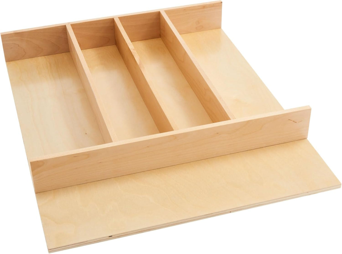 Rev-A-Shelf Trim-to-Fit Silverware Drawer Organizer For Kitchen Utensils, Cutlery Cabinet Storage