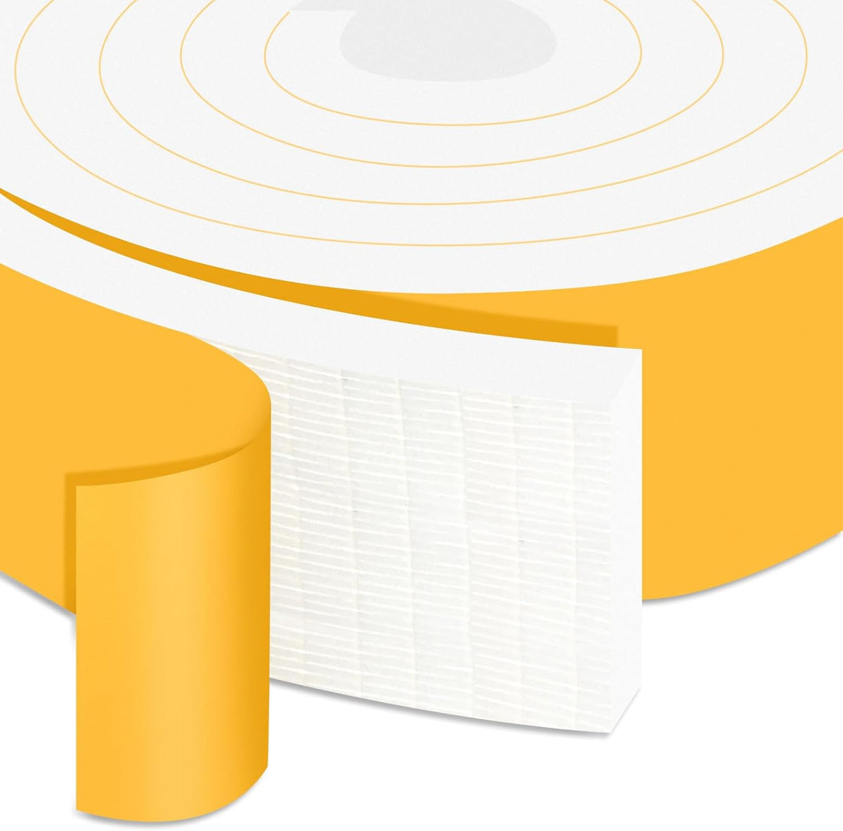 Weather Stripping Door Seal Strip, Strong Adhesive Foam Insulation Tape for Doors and Windows