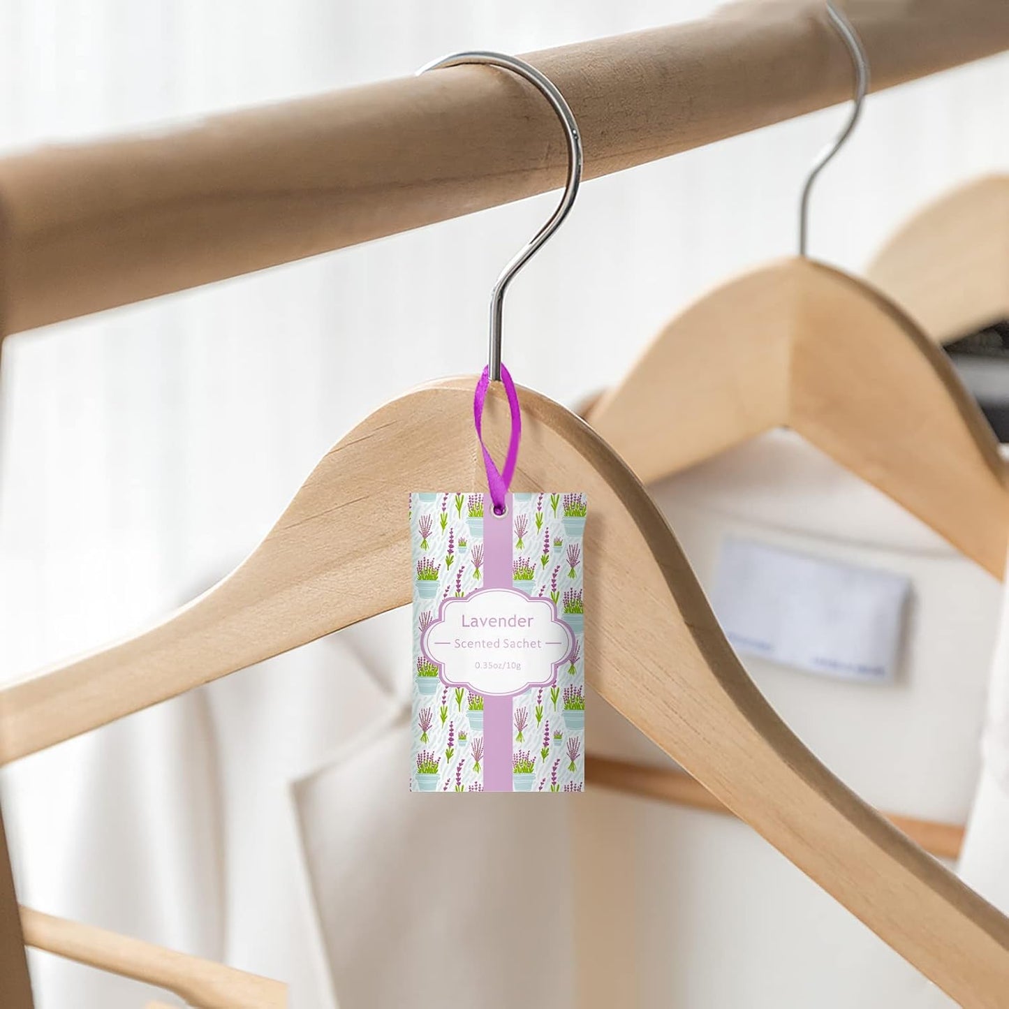 SCENTORINI Lavender Sachets for Drawers and Closets, Long-Lasting Sachets Bags, Pack of 14, Home