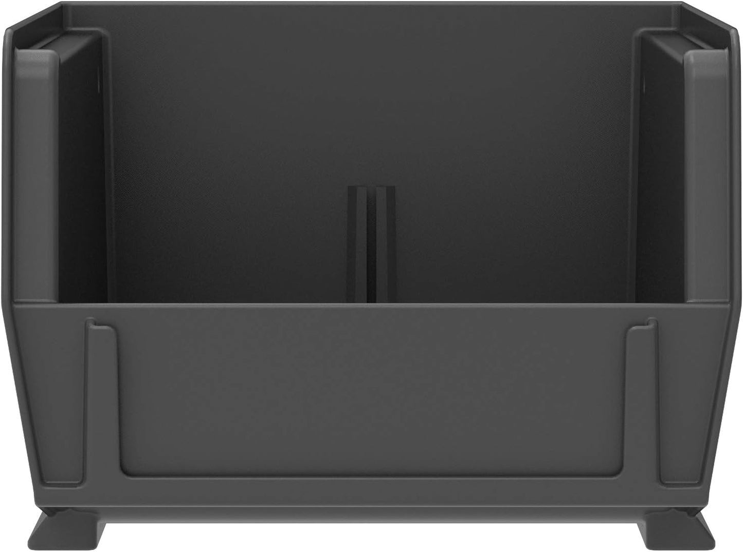 Akro-Mils 30210 AkroBins Plastic Storage Bins, Space-Saving Stackable Bins for Garage, Pantry