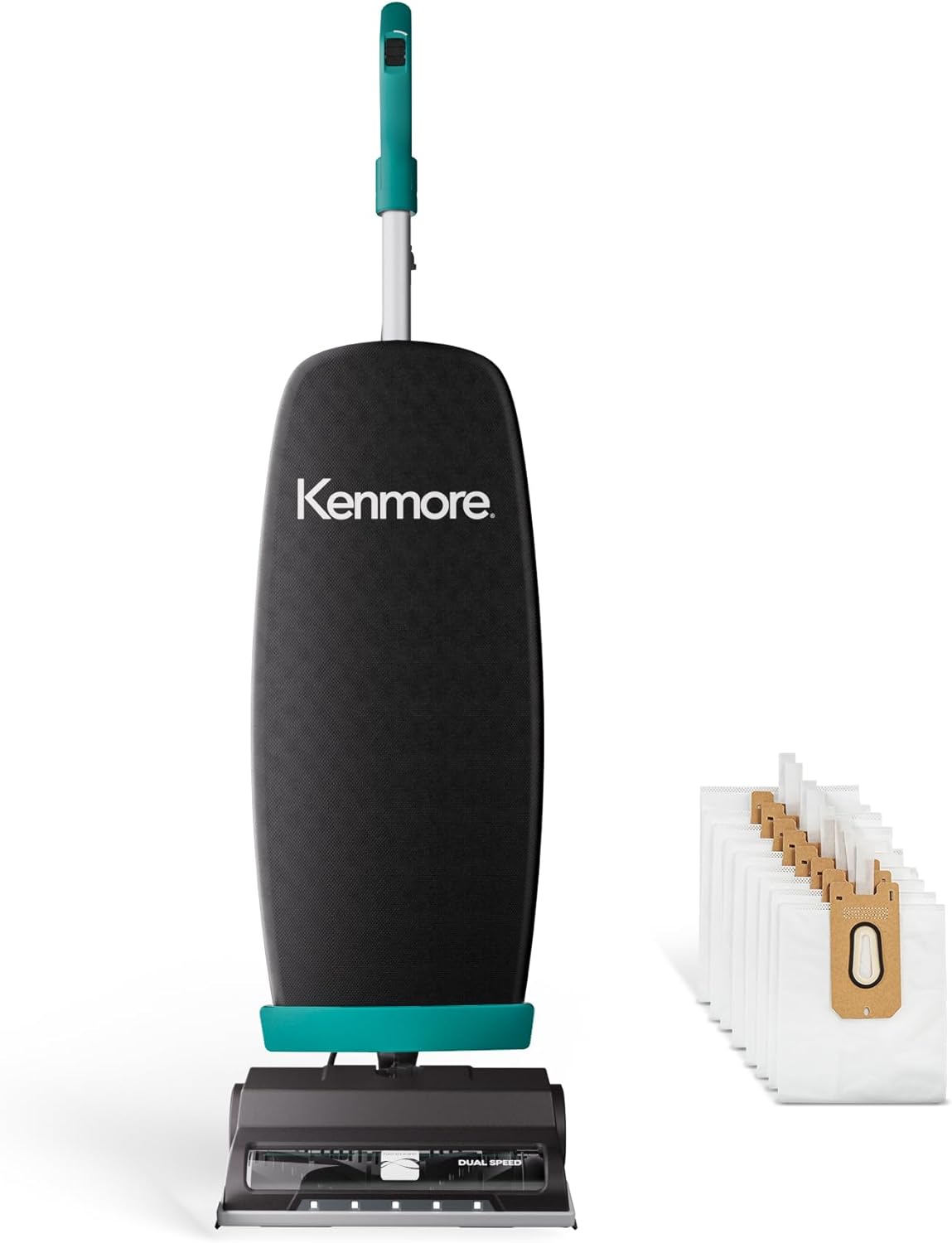 Kenmore BU1001 B200 Series Commercial Vacuum Cleaner Lightweight 14L Capacity Bagged Upright Vac