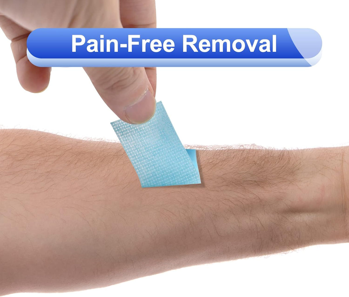 4 Rolls Silicone Sensitive Skin Tape 1"x 4 Yard, Repositionable Medical Tape for Waterproof, Easy