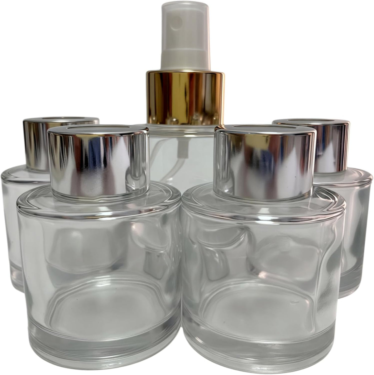 5 Pcs Reed Diffuser Bottle，50ml（1.7oz） Suitable for Household use，Reed Diffuser Base for Permanent
