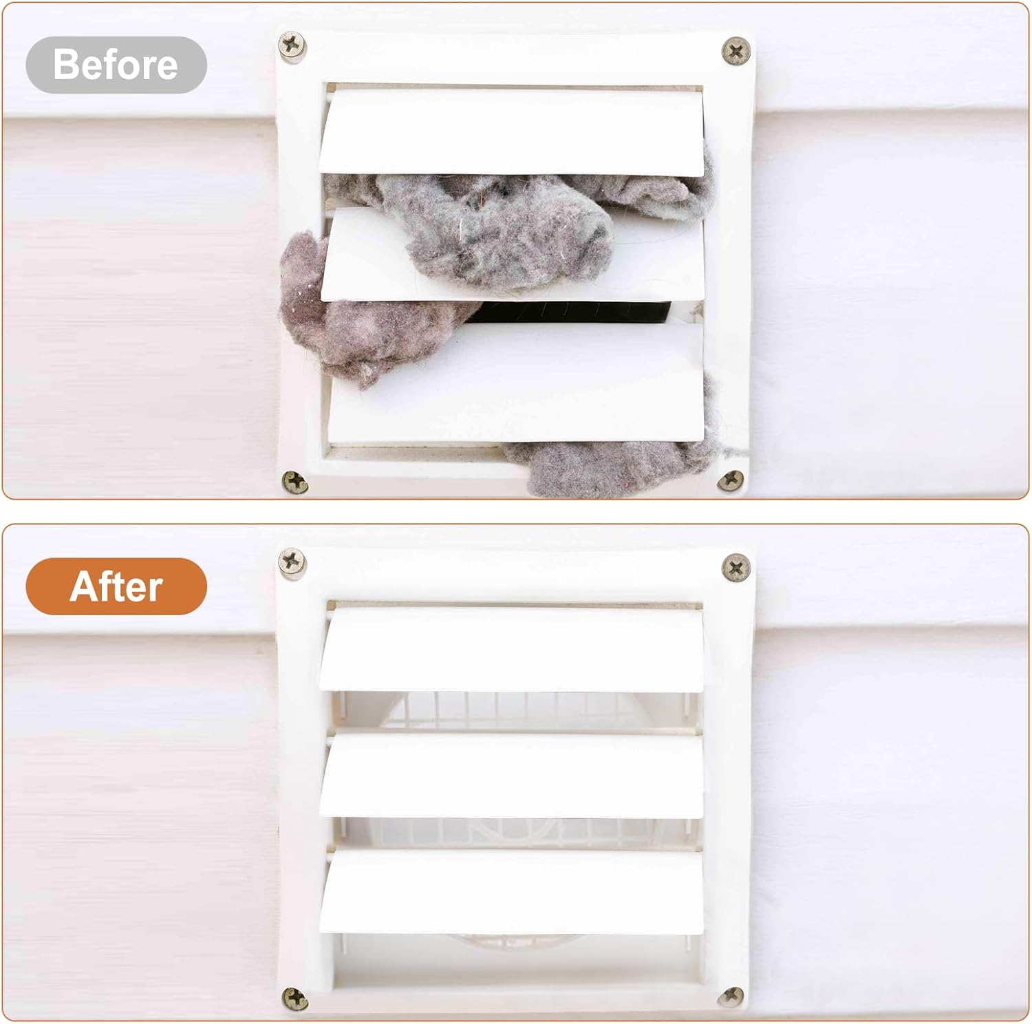 Dryer Cleaner Vent Brush - 70cm or 75cm Long Flexible Dryer Vent Cleaner & Refrigerator Condenser