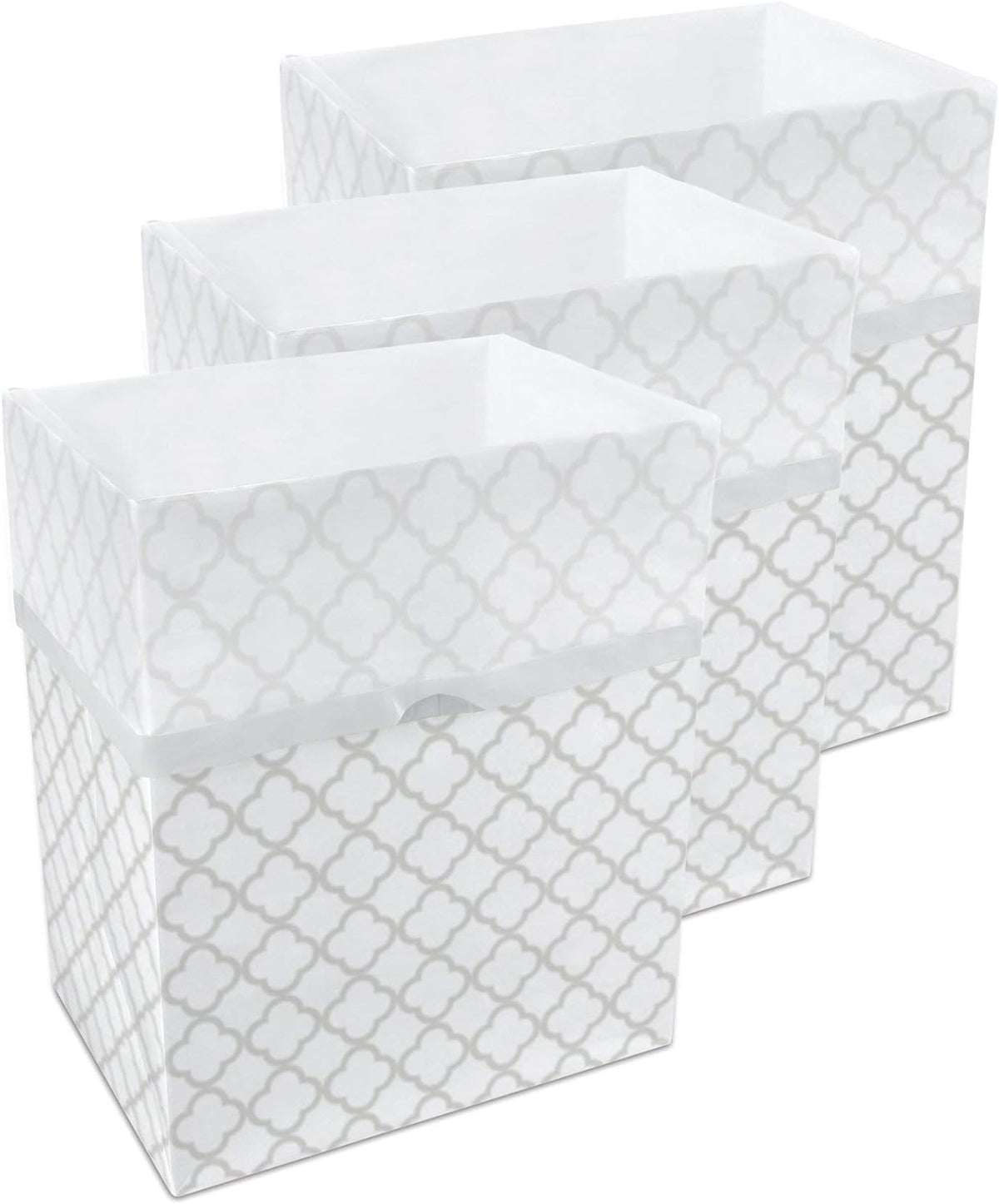 13 Gallon Disposable Pop-Up Trash Cans (3-Pack) with Fitted Bags – Foldable Garbage & Recycling