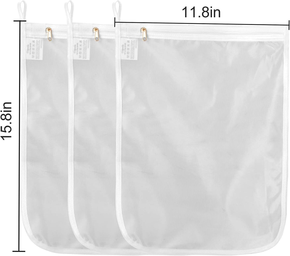 GOGOODA Delicates Laundry Bags, Fine Mesh Wash Bag for Lingerie, Underwear, Bra, Silk, Socks with