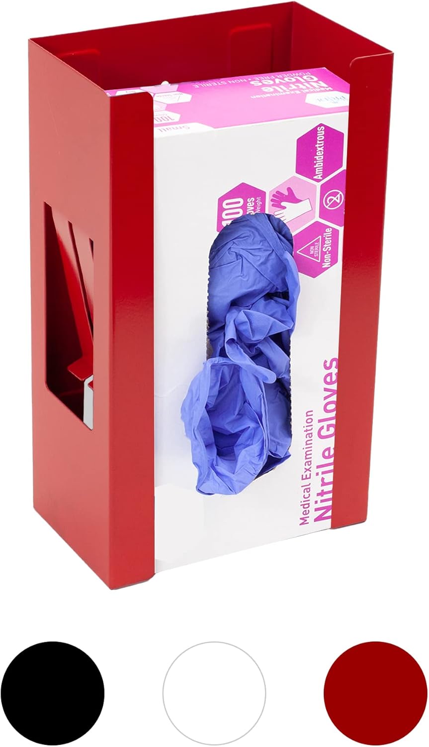 EHOMEA2Z Magnetic Glove Holder,Glove Box Holder,Glove Dispenser,Durable Coated Steel,Space Saving