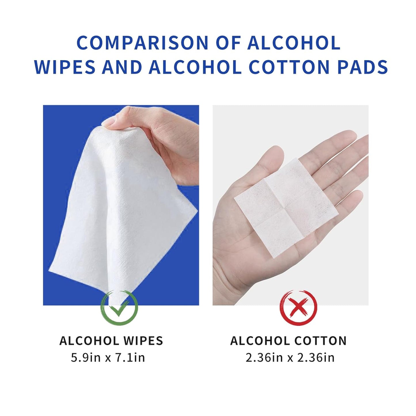 75% Alcohol Unscented Sanitizer Wipes, Moisturizing Hand Sanitizing Wet Wipes with Aloe Vera