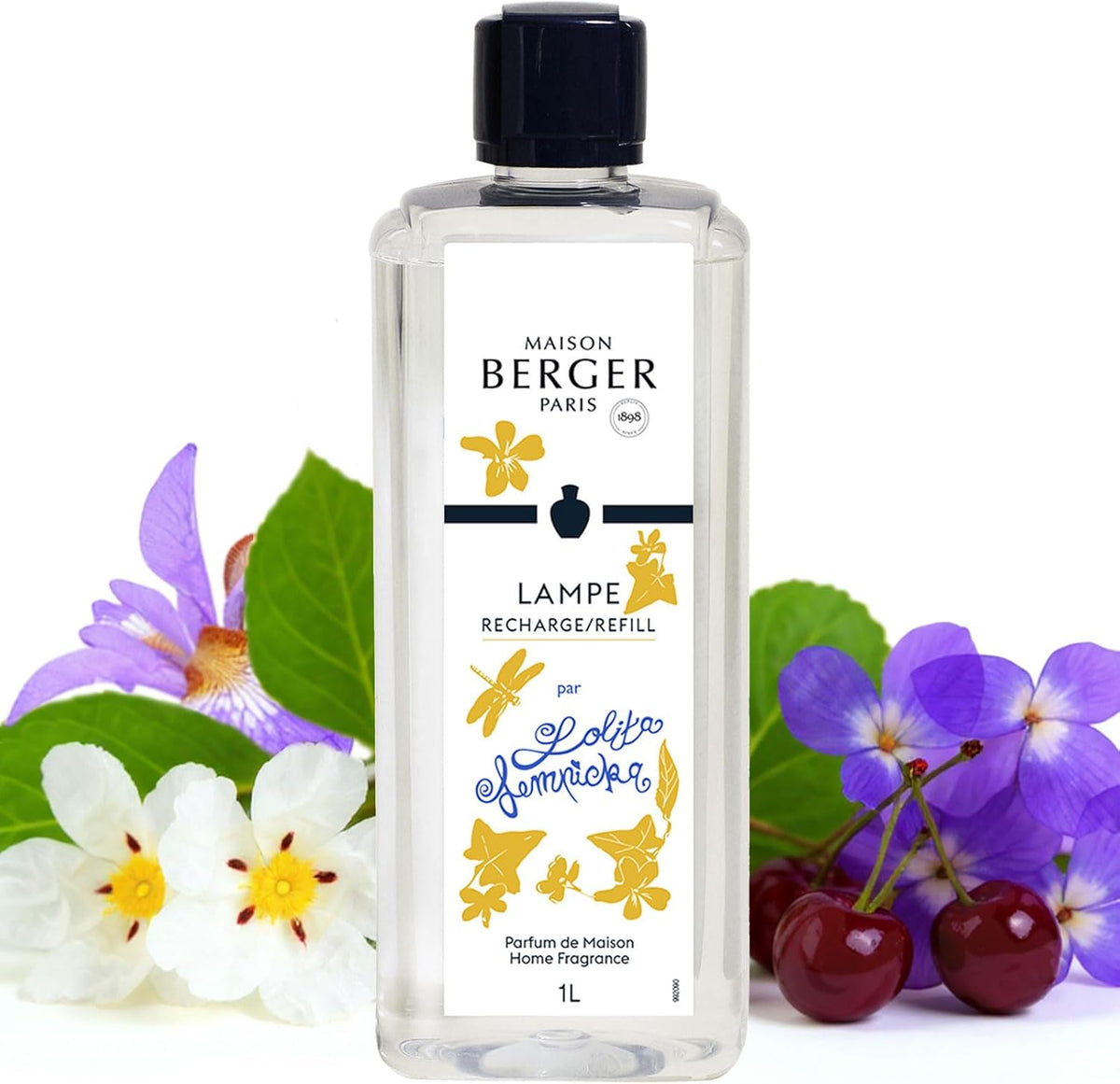 MAISON BERGER - Lolita Lempicka Home Fragrance Refill, 1L (33.8 Fluid Ounces) - Catalytic Diffuser