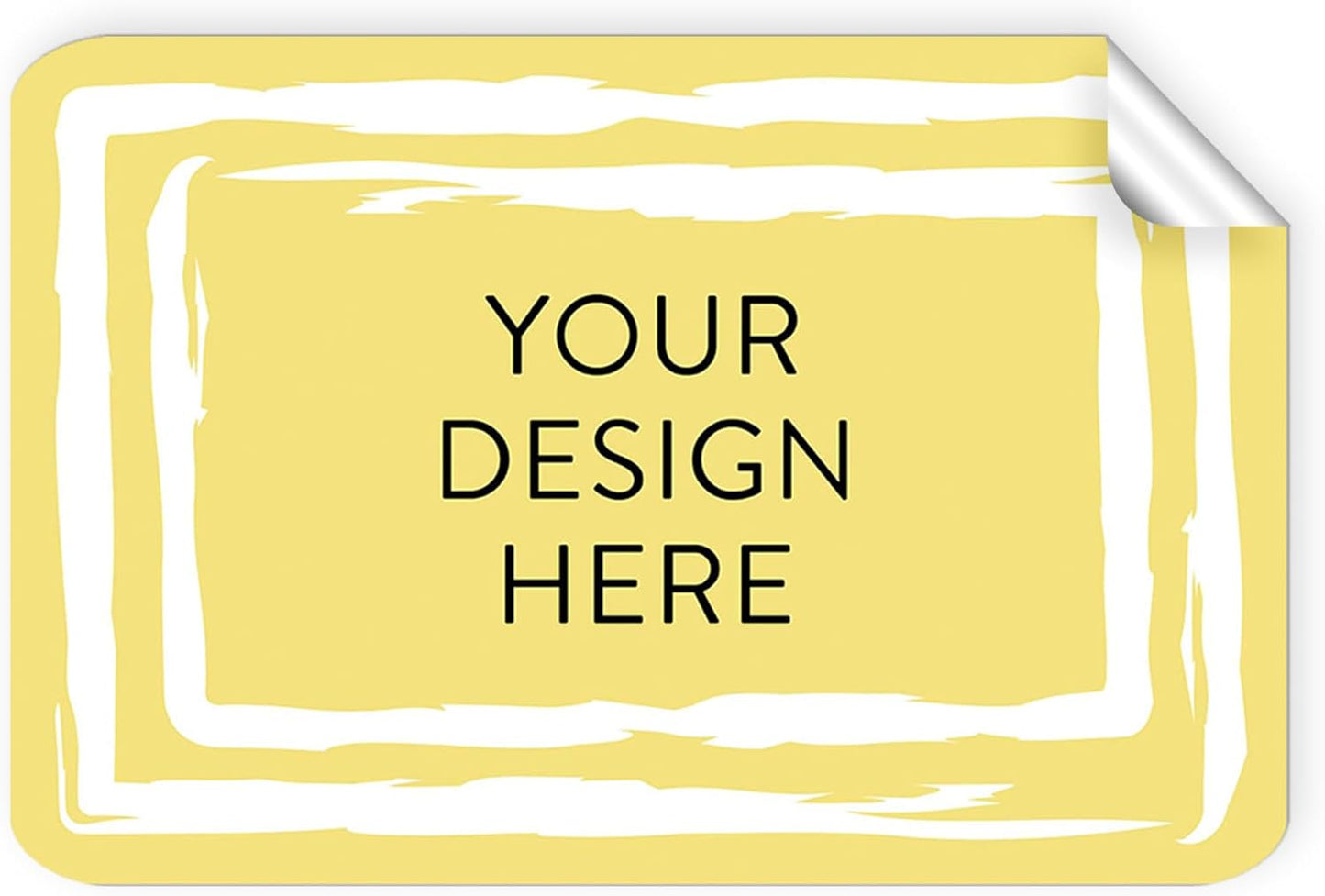100 Custom Vinyl Stickers - Upload Your own Image, Text, Design, Logo - Personalized Logo Labels
