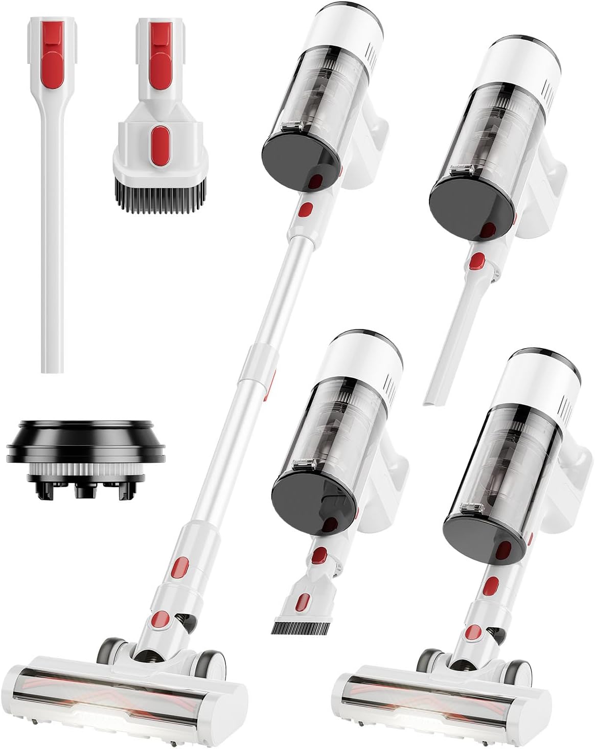 Vacuum Cleaners for Home, Cordless Vacuum Cleaners, 550W 45KPA Stick Handheld Vacuum with