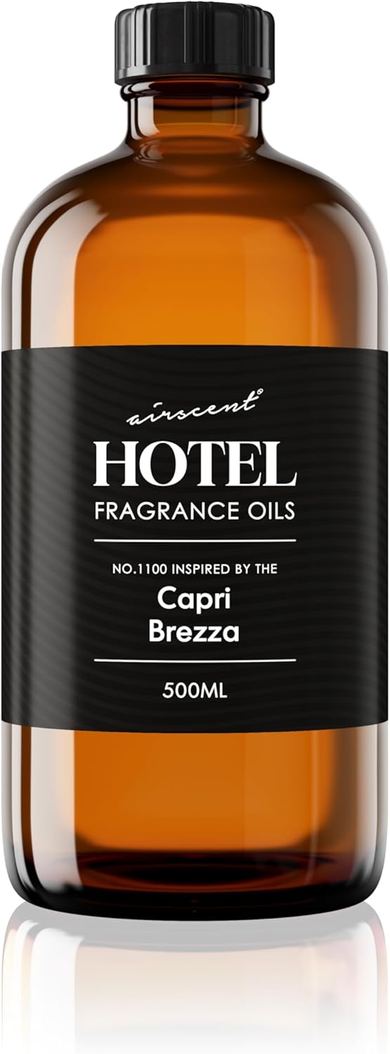AirScent Capri Brezza Diffuser Oil No. 1100 - Volcano-Inspired Premium Fragrance Oil for Ultrasonic