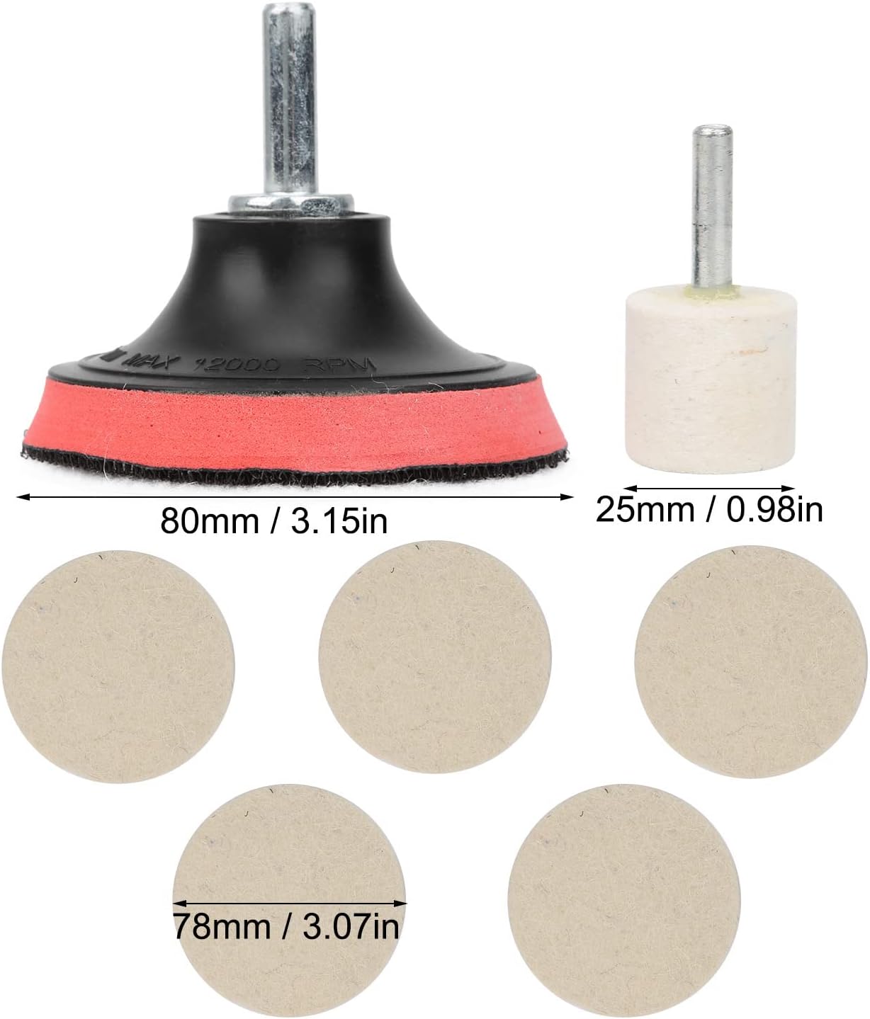 Cerium Oxide Glass Scratch Remover, Windshield Scratch Remover, 100g Cerium Oxide Powder Polishing