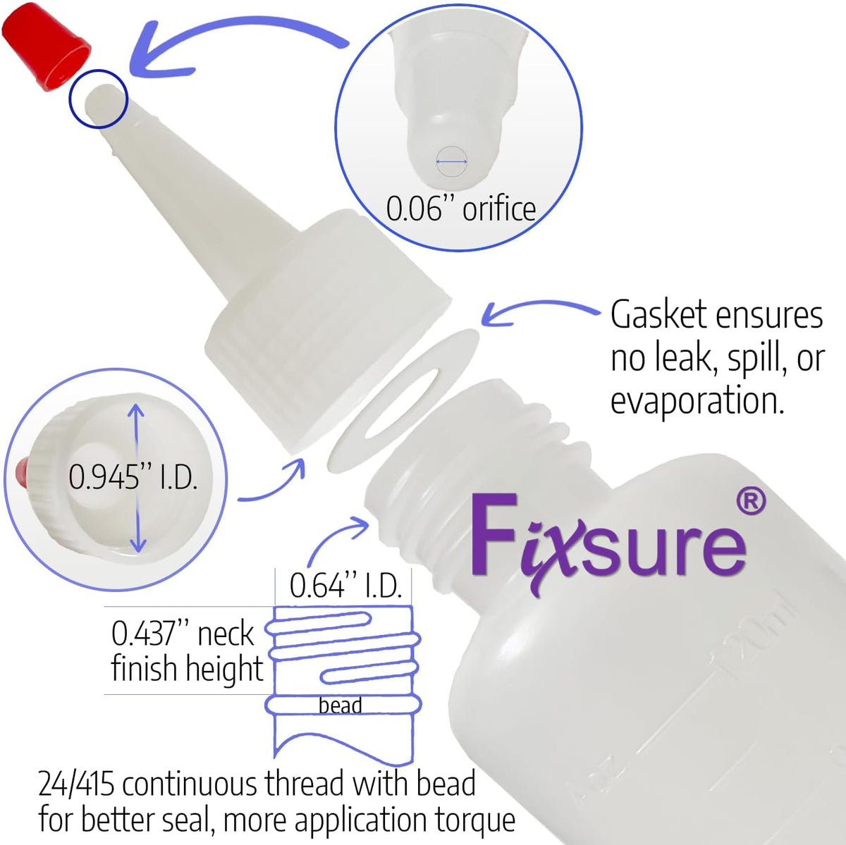 Plastic Squeeze Bottles with Red Tip Cap, 4 Oz Squirt Bottle For Ketchup, BBQ, Sauces, Syrup
