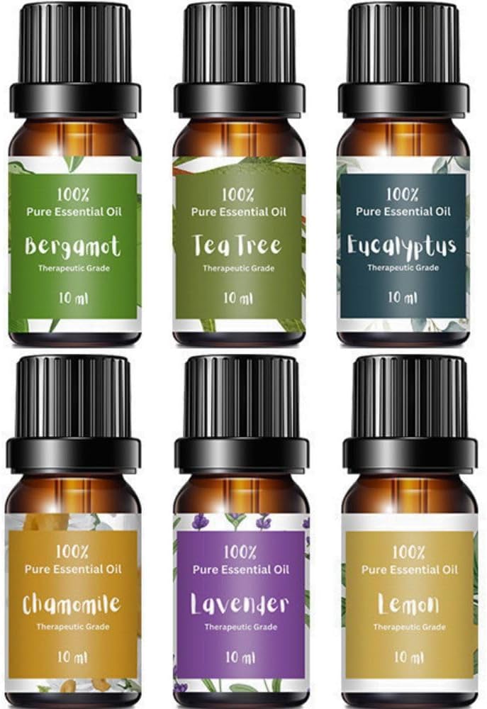 Essential Oils for Laundry | 100% Pure Therapeutic Grade Aromatherapy Essential Oil Set - Top 6 |